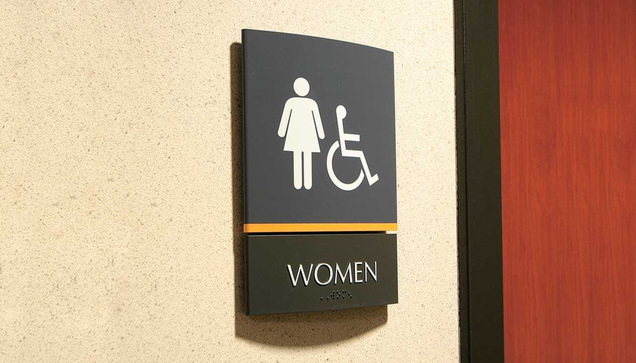 ASI Restroom Sign