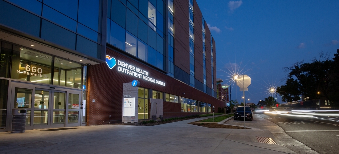 Denver Health Channel Letter Clinic Night 1100