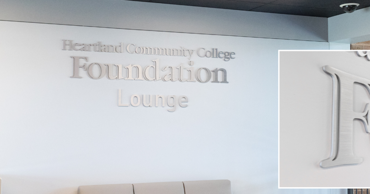 Partnership Creates Great College Signage: Heartland Community College
