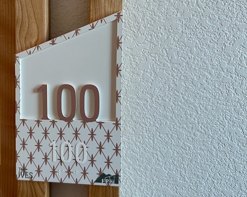 Ives ADA Dual Sign Room Sign