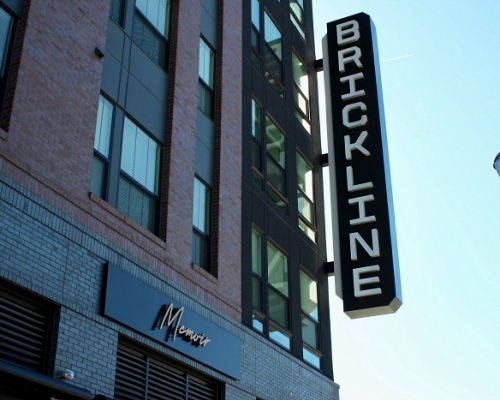 Brickline Exterior Signage Landscape