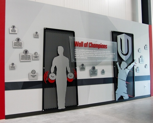 Union Champions Wall custom Wall 500