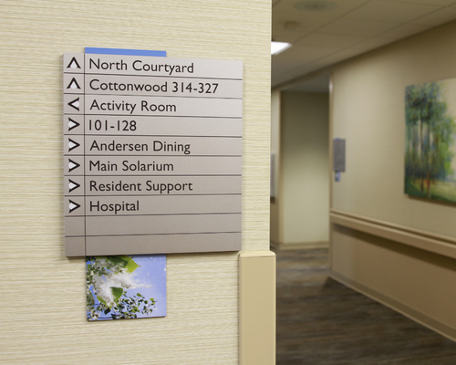 Senior Living Wayfinding Horizontal500